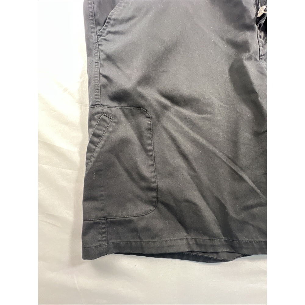 Gotcha Cargo Shorts Men's 38 Waist Black Chino 11 inch Inseam Vintage - Picture 10 of 14